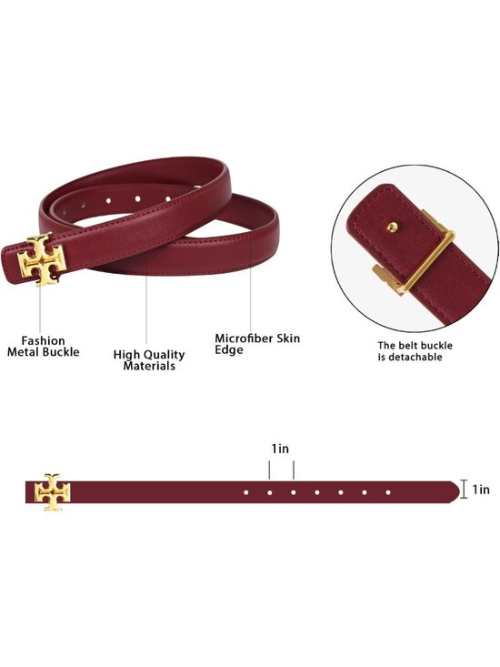 Stylish Leather Belts for Women | Luxury Fashion Belts for Jeans & Dresses main image 5